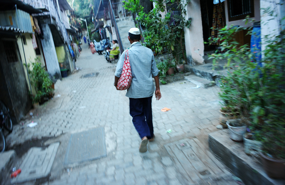 INDIA / MUMBAI / Report about the DABBAWALLA / MARCH 2011©Philipp Horak